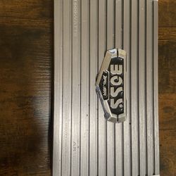 1600 Watt Boss Amp 