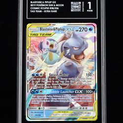 TAG 1 Blastoise & Piplup GX 38