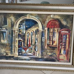 Large Framed Artwork