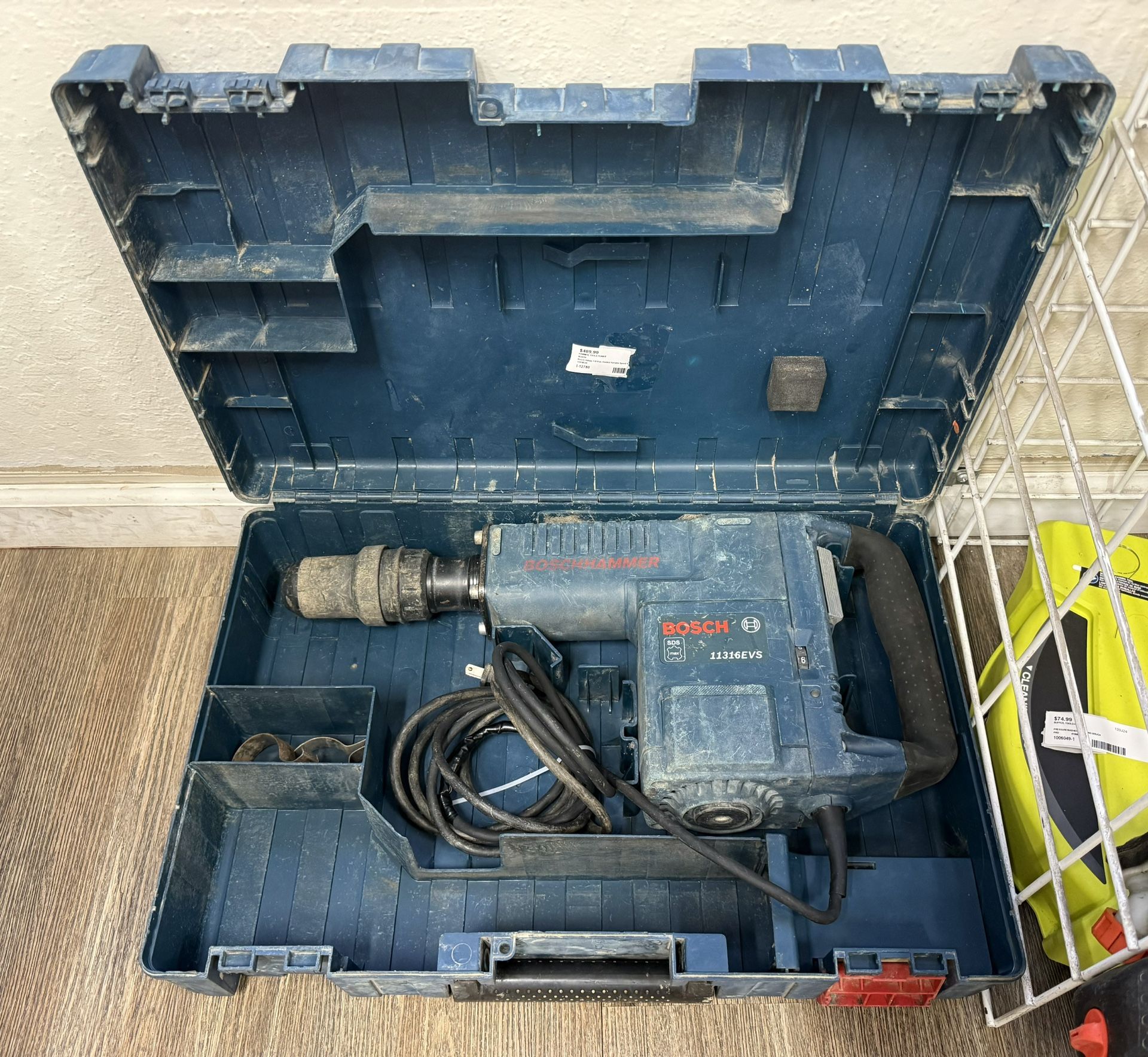 Bosch 14 Amp Sds Max 120 Volt Corded Demolition Hammer