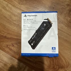 PlayStation WD Black SN850P NVMe 2TB SSD Gamedrive + Heatsink BRAND NEW SEALED