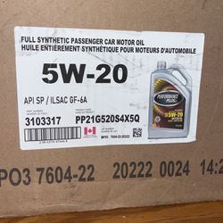 Full Synthetic 5w-20 Blend