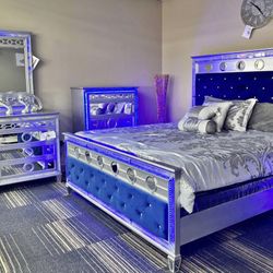 New 4pc Bedroom Set In Box Buy Now Pay Later $39 Down No Credit Needed 