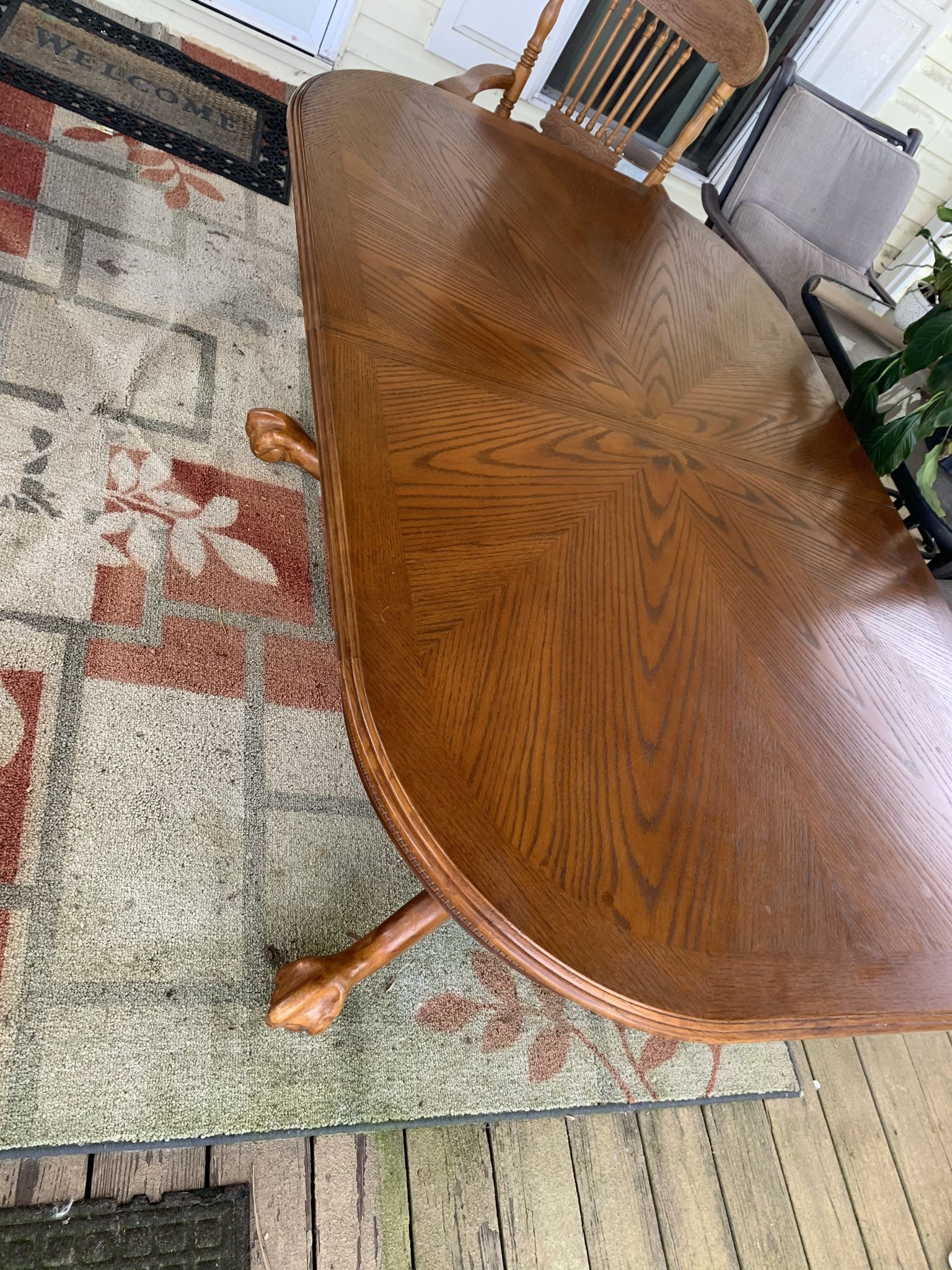 Large Wooden Table 
