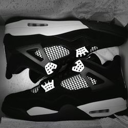 Jordan 4 White Thunder 