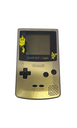 🔥 Nintendo Game Boy Color Pokemon Pikachu Pichu Special Edition CGB-001 AS-IS🔥