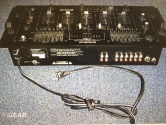 Radio shack 3 channel mixer never used