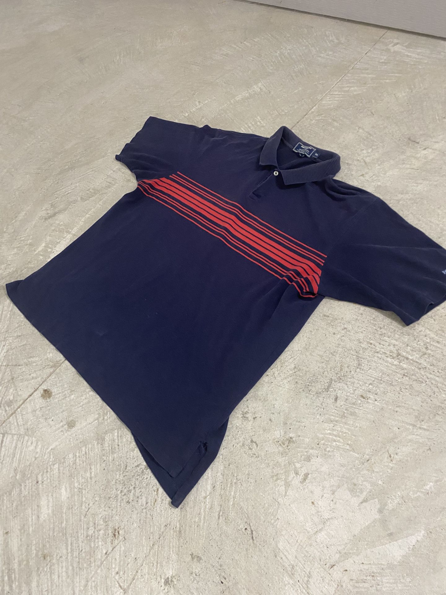 Polo Sport Horizontal Stripe Polo Shirt