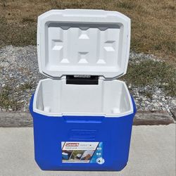 Coleman 60qt Rolling Cooler with Wheels, Insulated Portable Wheeled Chiller with Ice Retention