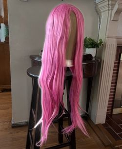Full Frontal And Mid part lace Synthetic Wigs