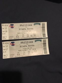 Phillies tickets