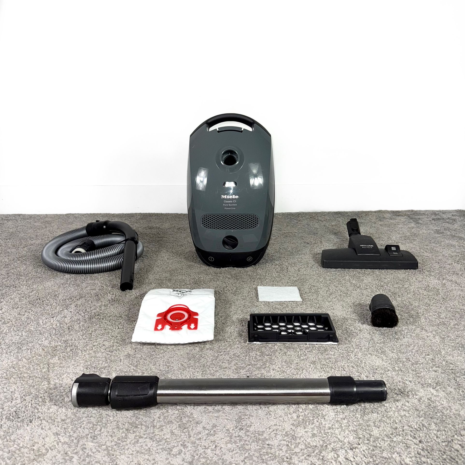 Miele Classic C1 "Pure Suction" Canister Vacuum Cleaner w/ attachments