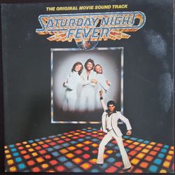 "Saturday Night Fever"Orig Motion Picture Sndtrk(2xLP) 1976 RSO 1st Press~VG+/EX