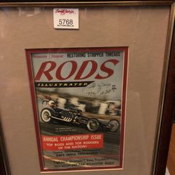 Autographed “Big Daddy” Don Garlits Drag Racer
