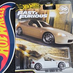 Hot Wheels Premium Fast And Furious 1994 Del Sol Honda