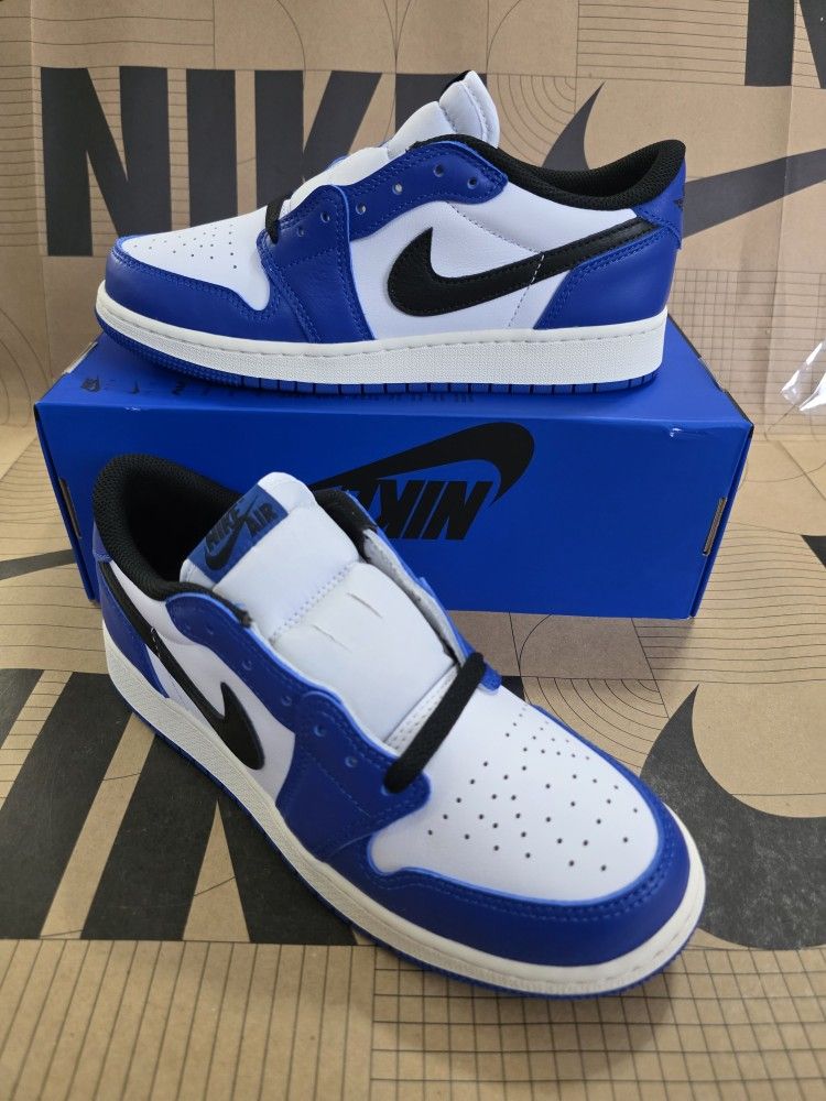 Nike Air Jordan 1 Retro Low GS Game Royal  Size 6.5Y Women's Size 8