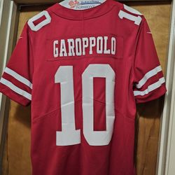 Jimmy Garappolo 49ers Men Nike Jersey, Stitched,  Size M