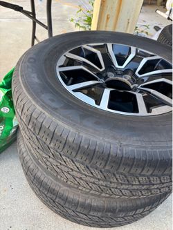 Rines 17 con llantas para tacoma