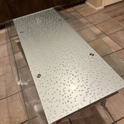 Dinner glass table (extendable)