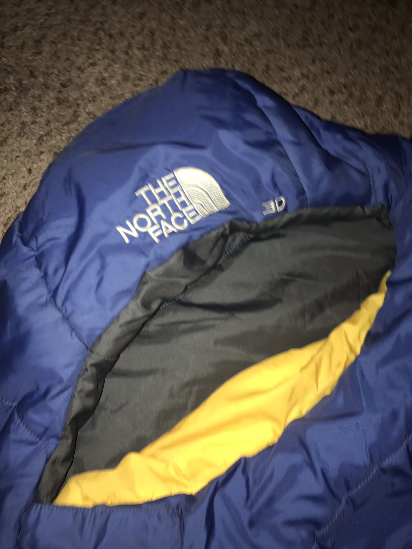 Kids 3D The North Face sleeping bag