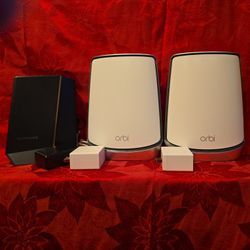 Netgear CM2000 Cable Modem & Orbi Wifi6 Mesh