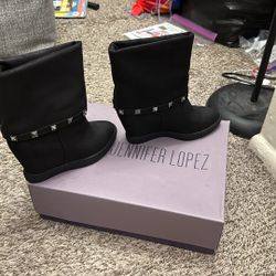 Jennifer Lopez Wedge Boots
