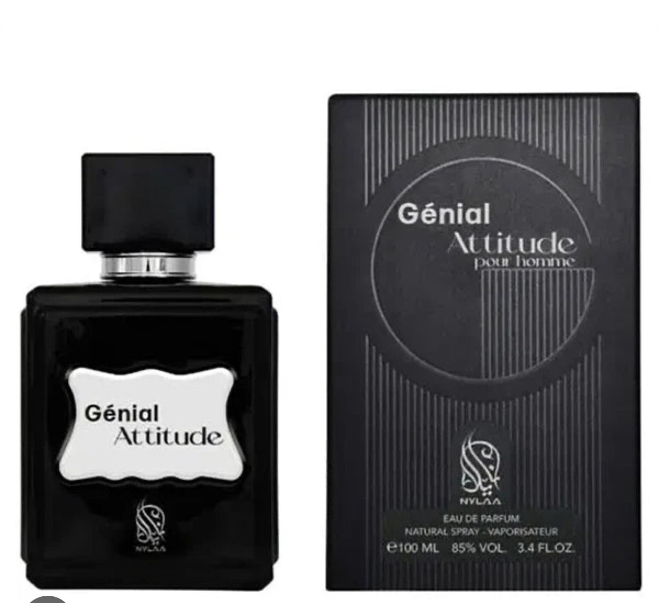 Genial Attitude EDP, Parfum 100 Ml In Black