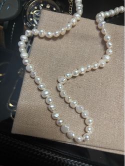 Real Pearl Necklace 16inches