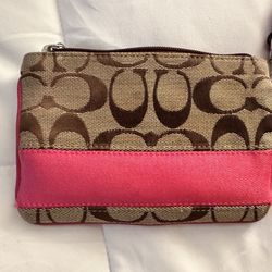 Authentic Coach Wristlet