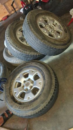 Rines para toyota tacomo 6 virlos  una 2002 a 2015 $250