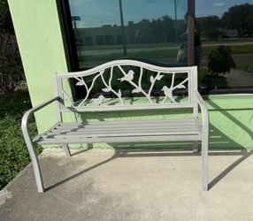 Iron bench