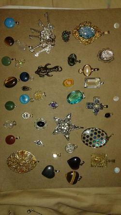Various pendants