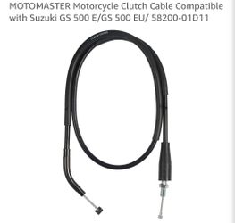 MOTOMASTER Motorcycle Clutch Cable Compatible with Suzuki GS 500 E/GS 500 EU/ 58200-01D11