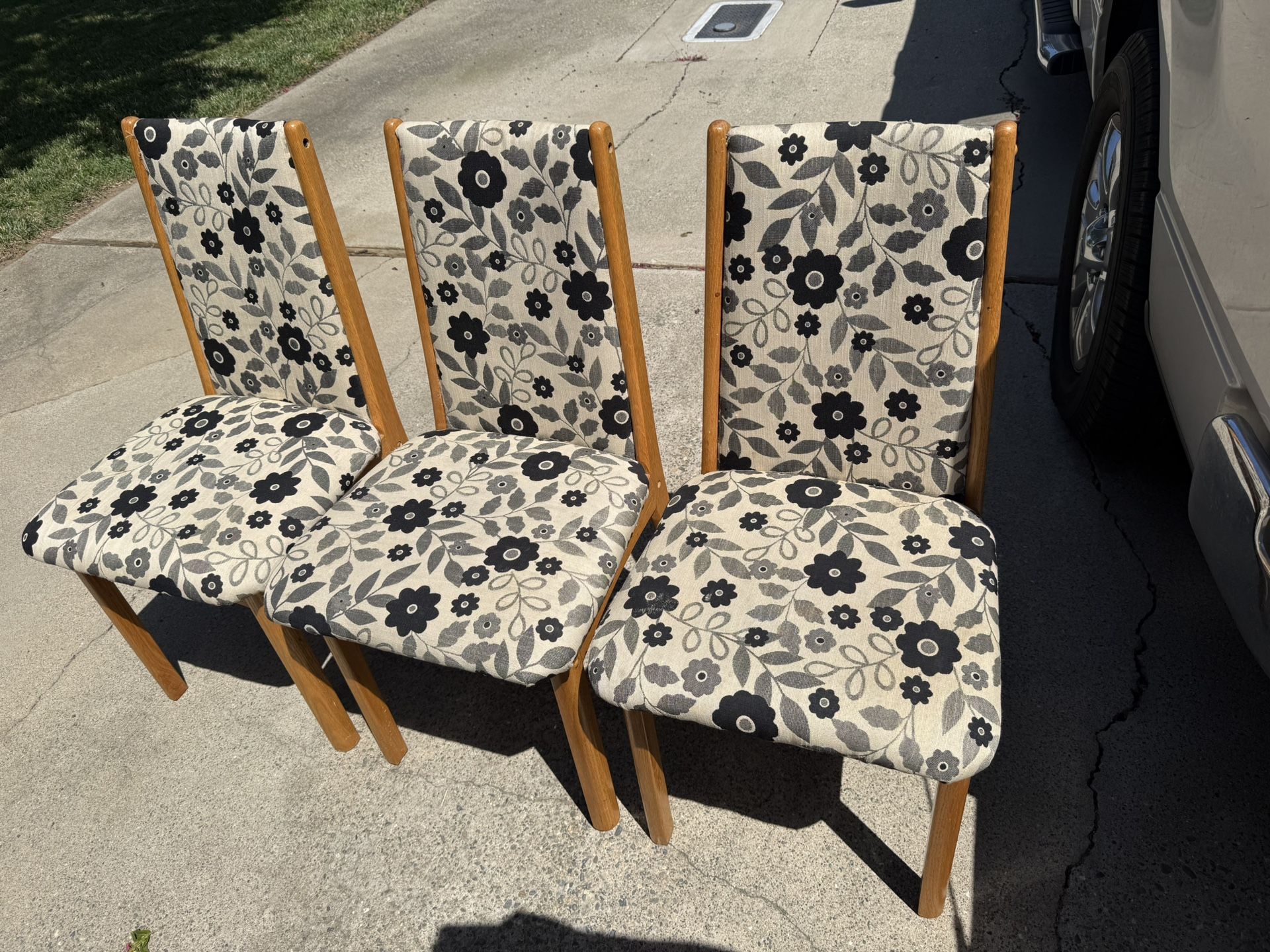 3 dining chairs FREE