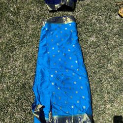 Blue Saree