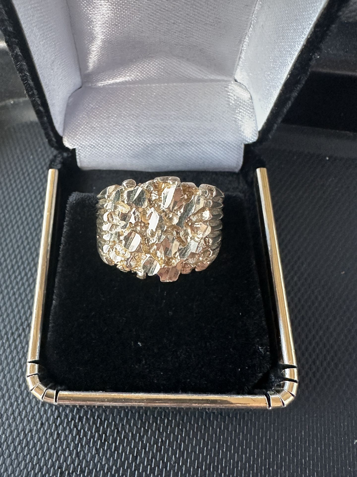 Gold Nugget Ring