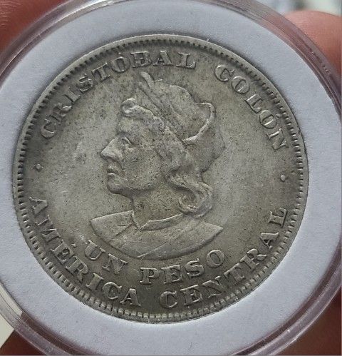 1904 Un Peso De El Salvador