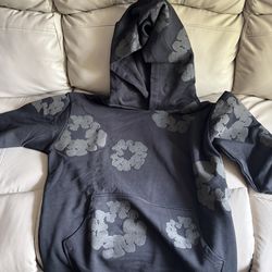 Denim Tears Cotton Wreath Hoodie Black - Size Small (New with Tags)