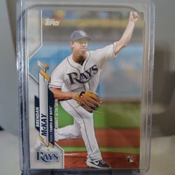 BRENDAN MCKAY ROOKIE BASEBALL CARD COLLECTION 