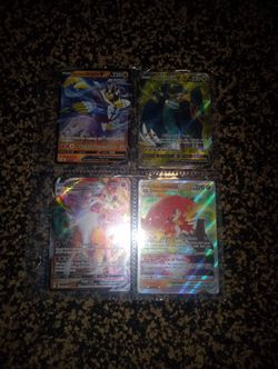 Assorted Pokemon cards