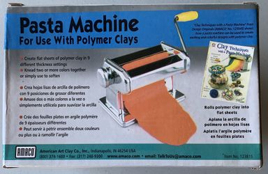Polymer Clay Crafts Pasta Machine 