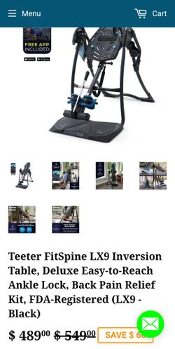 Teeter Invertion Table With Heater