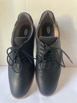 Dr. Scholl's Black Lace-Up Oxford Shoes