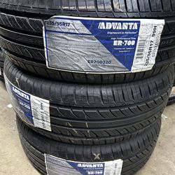 ADVANTA ER700 235/55R17 price$110 each