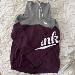 VS PINK MOCK NECK JACKET XS