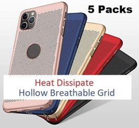 Slim dissipate IPhone 11 case- 5 packs