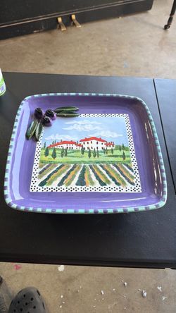 Zrike Serving Sensations Tuscan Ceramic Tray – Eileen Tramonte