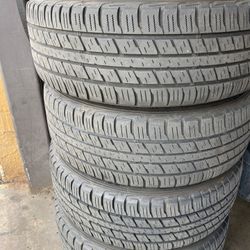 Set of  245/60/18 Tires