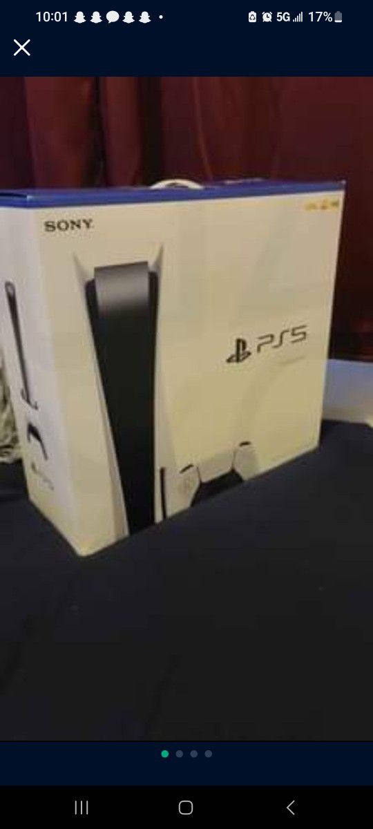 Ps5 Disc Edition New Open Box 