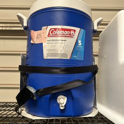 Coleman Water Cooler 5 Gal With Holder